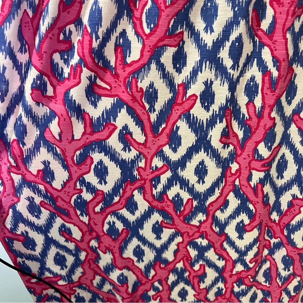 Lilly Pulitzer Marlisa Maxi Dress Iris Blue Deep Dive Little Fish Resort XS - Picture 4 of 6